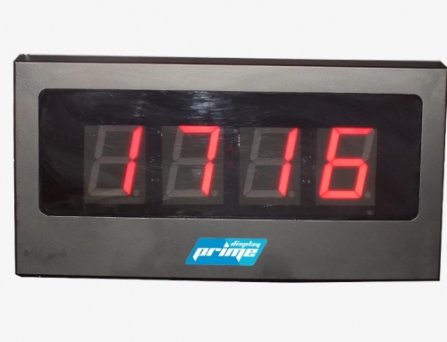 Seven Segment Dijital Led Saat 37mm