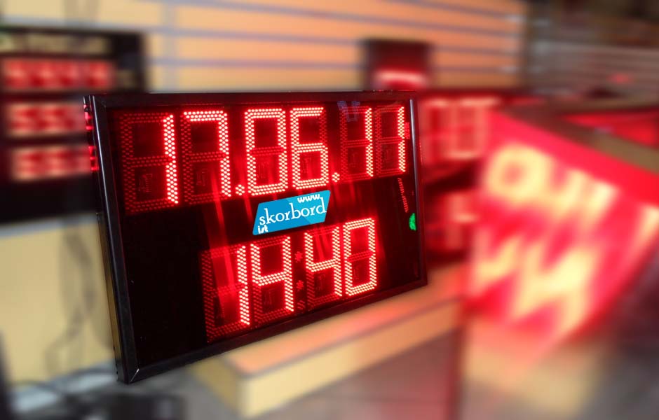 Dijital Tarih Saat Panosu İstanbul