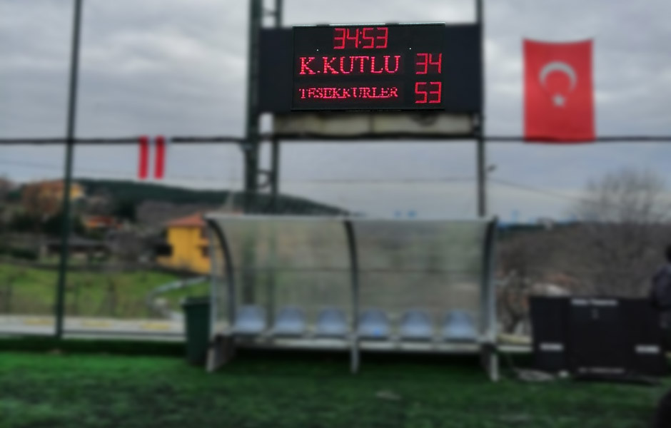 Profesyonel 3x2 Futbol Skorbord Ürünleri