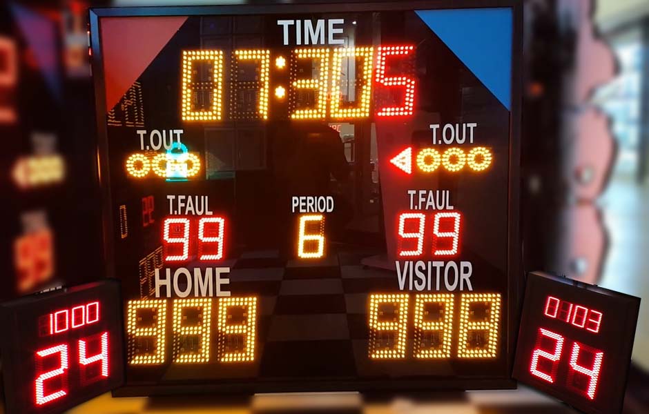 Spor Salonu Amatör Tip Basketbol Skorbord Ürünleri