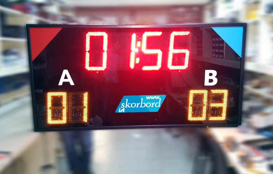 Profesyonel Renkli A B Takımlı Halısaha Skorbord Ürünleri