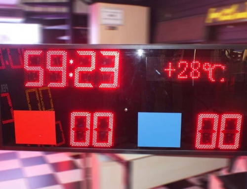 Halı Saha Skorbordu Tip 4