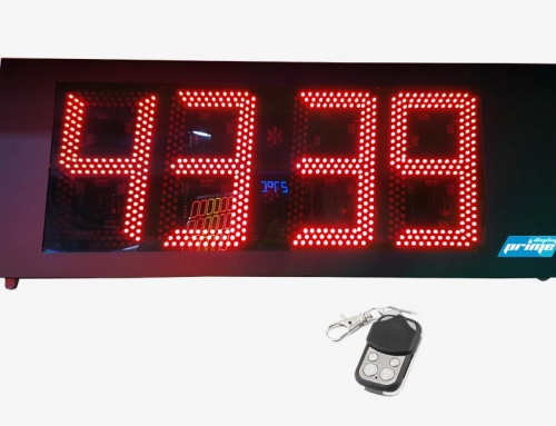 Kumandalı Led Kronometre 24cm