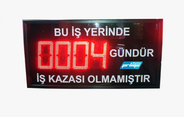 İşyeri Kazasız Gün Panoları Fiyatları