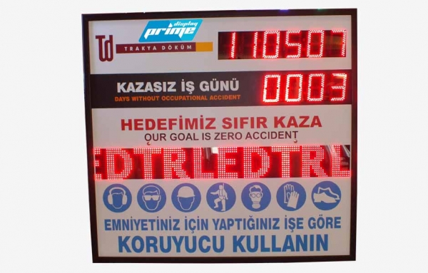 Kazasız İş Günü Panosu Fiyatları
