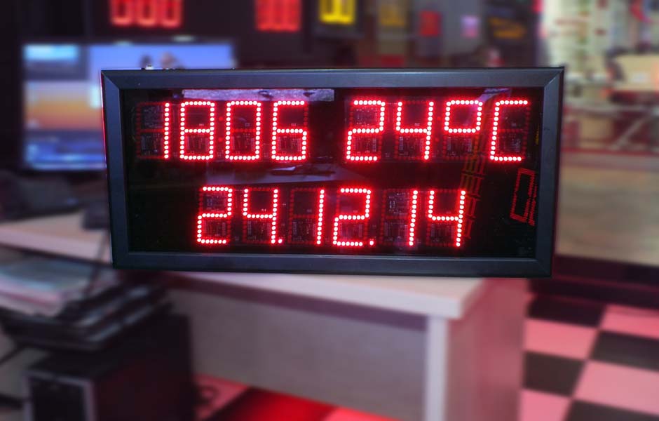 Led Tarih Saat Derece Ürünleri